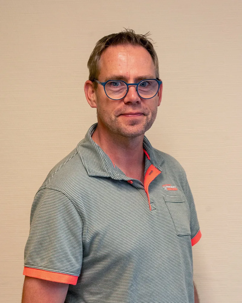 Portret van Job Wiegant